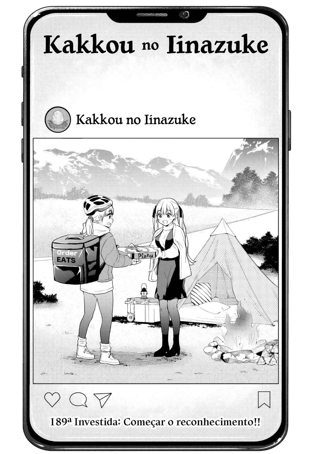 Kakkou no Iinazuke capítulo 189 página 2