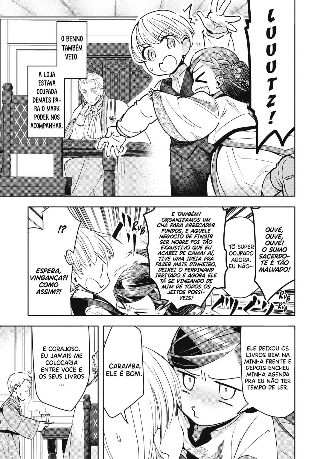Honzuki no Gekokujou: Shisho ni Naru tame ni wa Shudan o Erandeiraremasen—Dai-3 Bu: Ryouchi ni Hon o Hirogeyou! capítulo 13 página 10