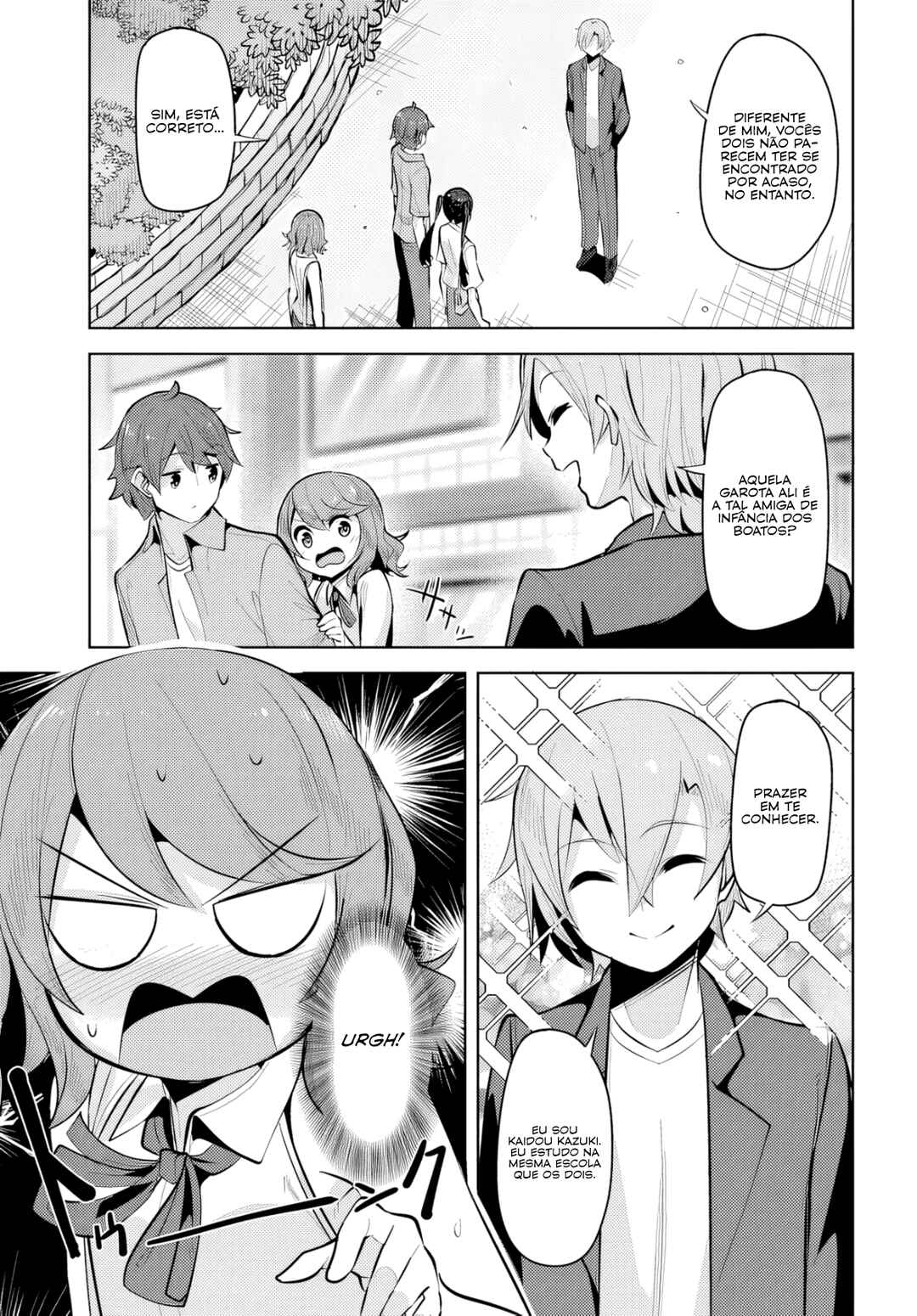 Tenkousaki no Seiso Karen na Bishoujo ga, Mukashi Danshi to Omotte Issho ni Asonda Osananajimi datta Ken capítulo 20 página 4