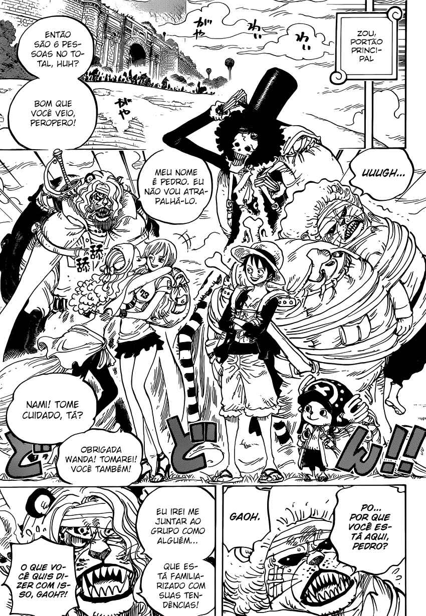 One Piece capítulo 822 página 15