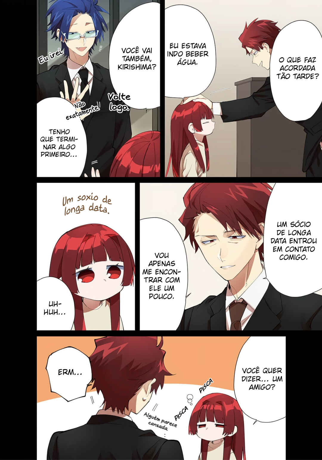 Kumichou Musume to Sewa-gakari capítulo 56 página 5