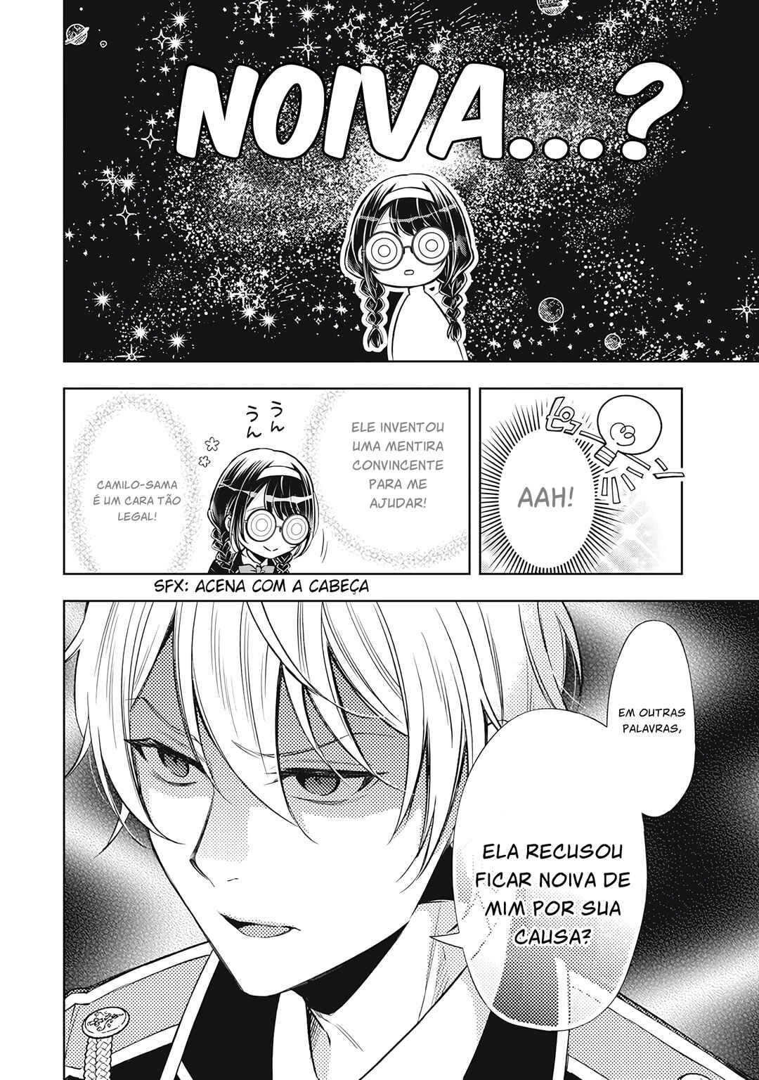 Dantoudai ni Kieta Densetsu no Akujo, Nidome no Jinsei de wa Gariben Jimi Megane ni Natte Heion wo Nozomu capítulo 1.5 página 11