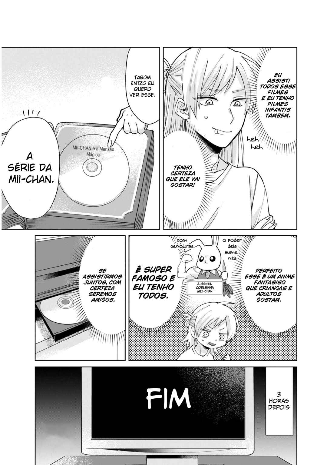 Kumichou Musume to Sewa-gakari capítulo 17 página 8