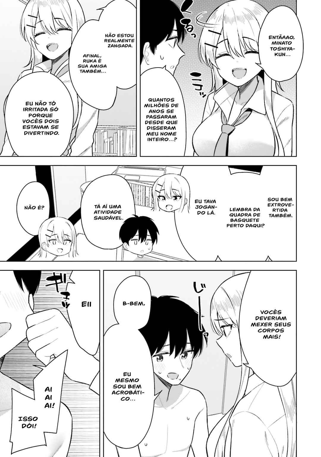 Onna Tomodachi wa Tanomeba Igai to Yarasetekureru capítulo 15 página 6