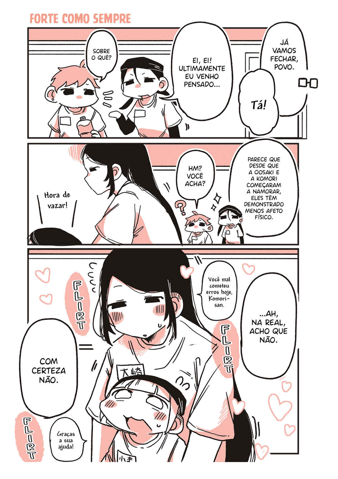 Oosaki-san to Komori-san capítulo 58 página 1