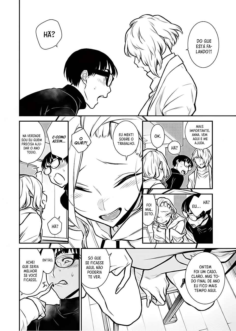 Yancha Gal no Anjou-san capítulo 67 página 15