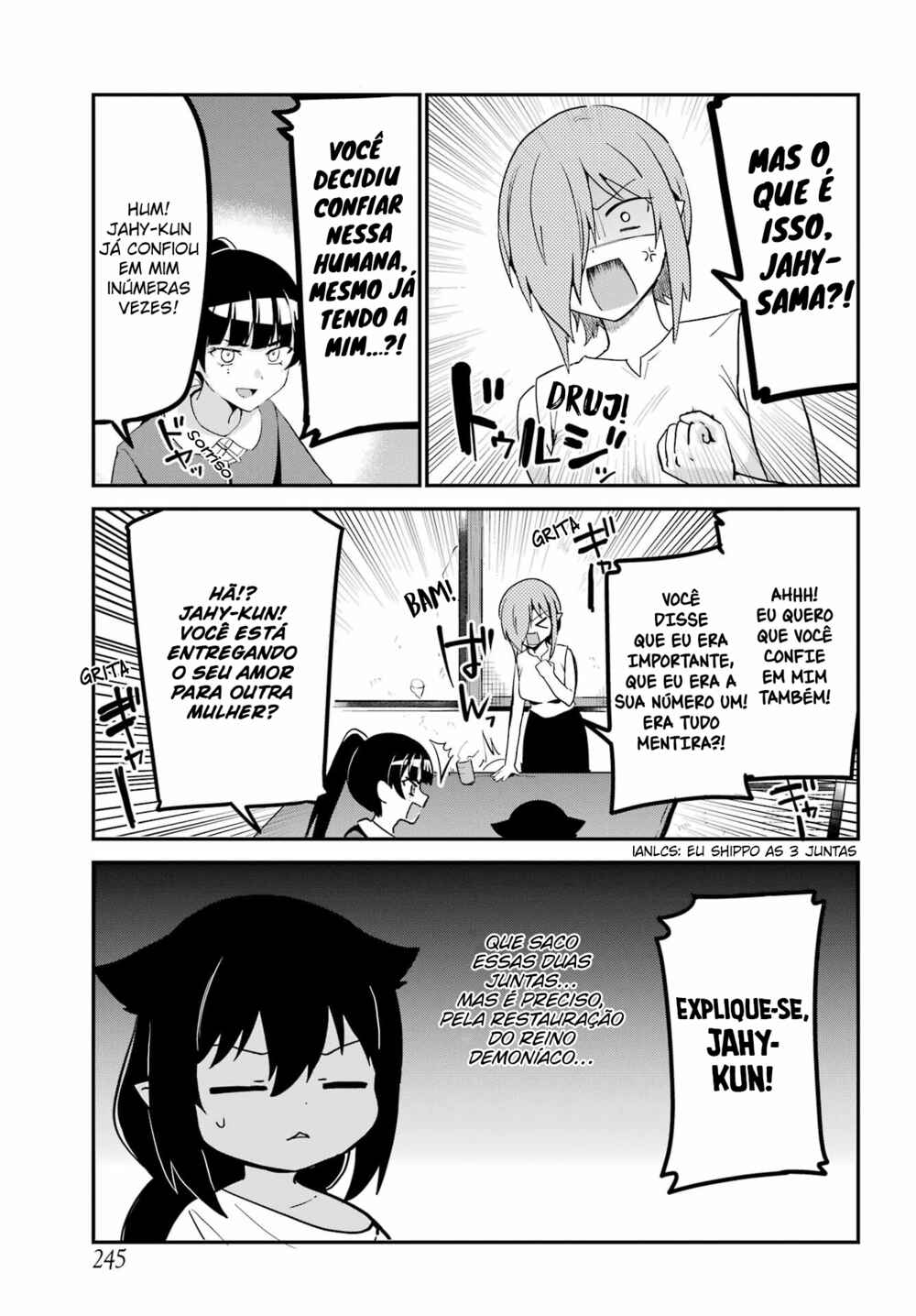 Jahy-sama wa Kujikenai! capítulo 76 página 4