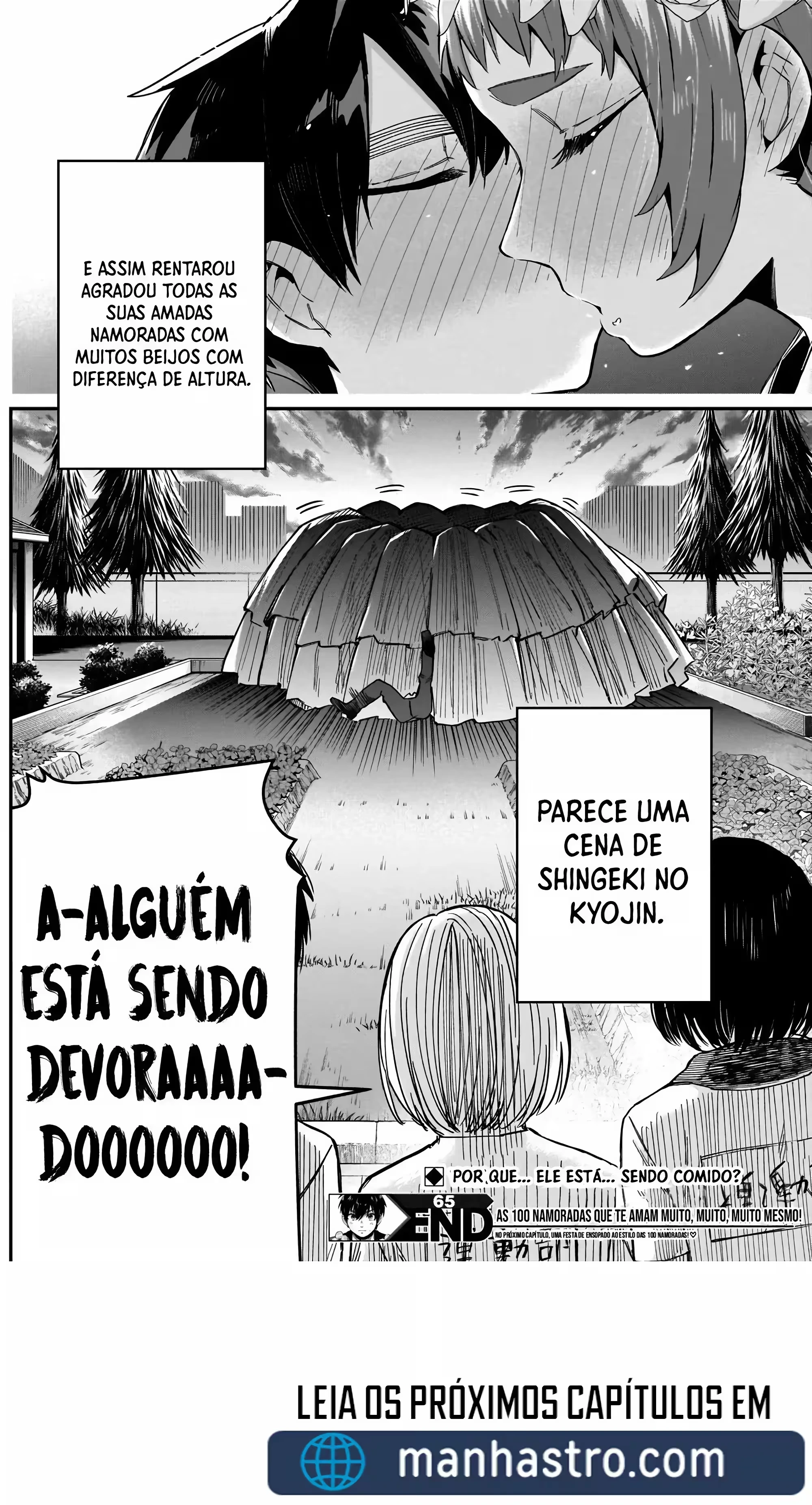 Kimi no Koto ga dai dai dai dai dai suki na 100-nin no Kanojo capítulo 65 página 19