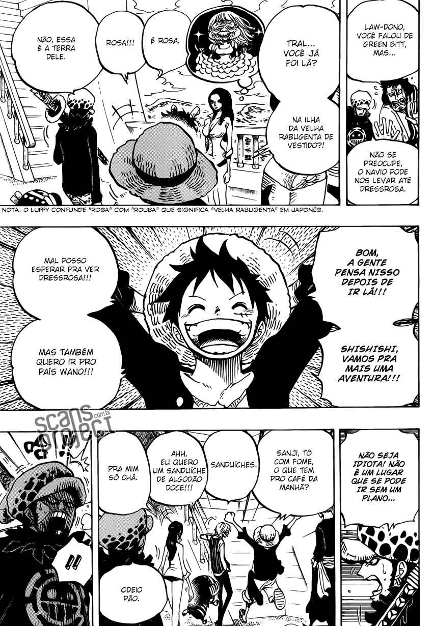 One Piece capítulo 700 página 10