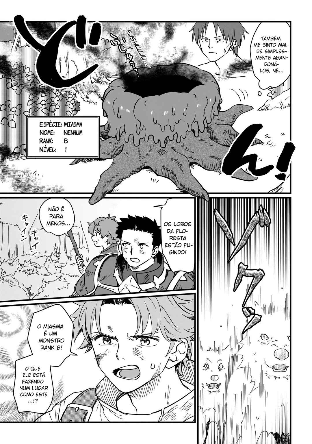 Koke kara Hajimaru Isekai Life capítulo 3.2 página 4