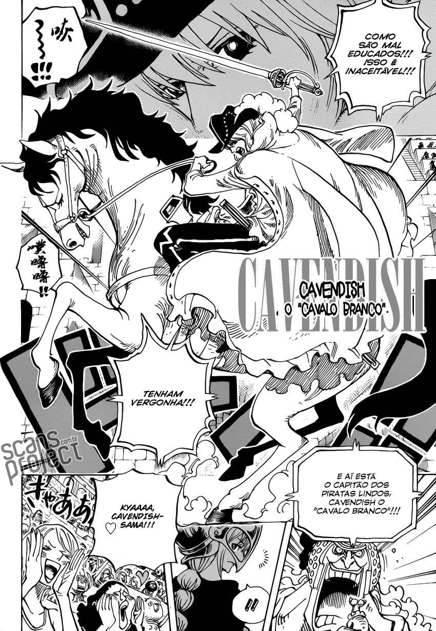 One Piece capítulo 722 página 5