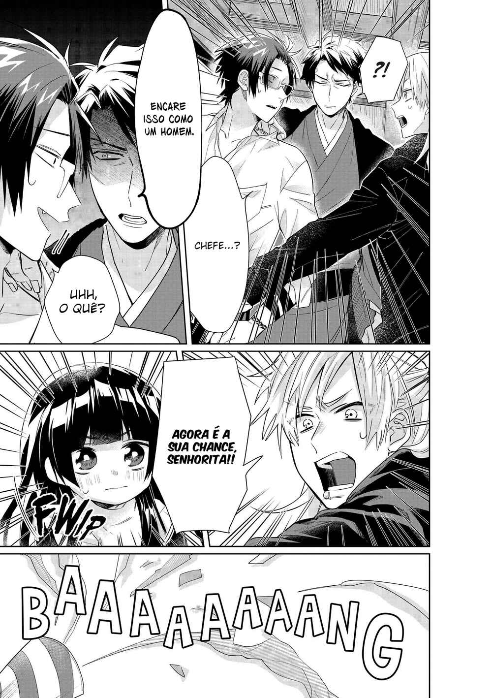 Kumichou Musume to Sewa-gakari capítulo 37 página 10