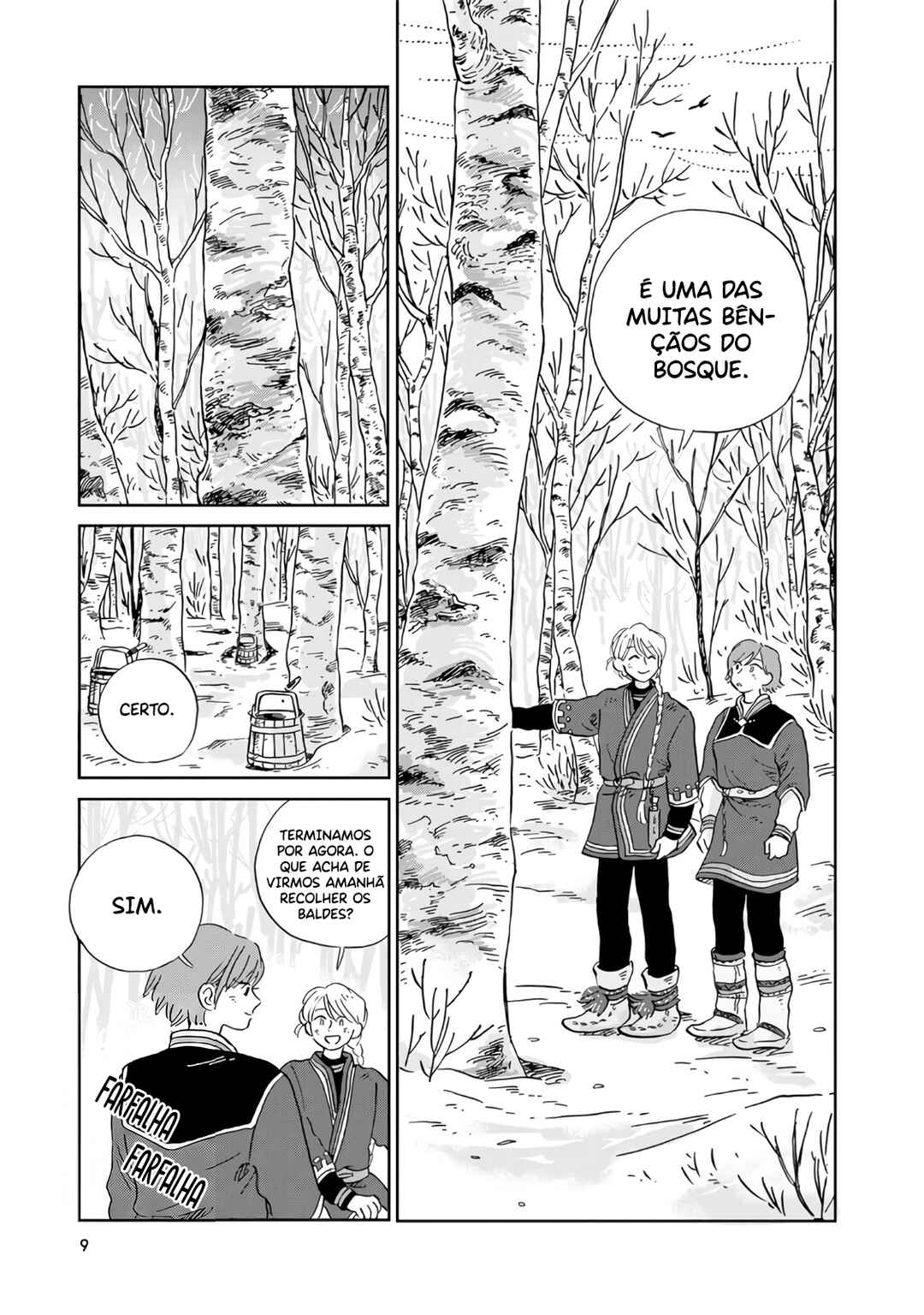Hokuo Kizoku to Moukinzuma no Yukiguni Karigurashi capítulo 11 página 10