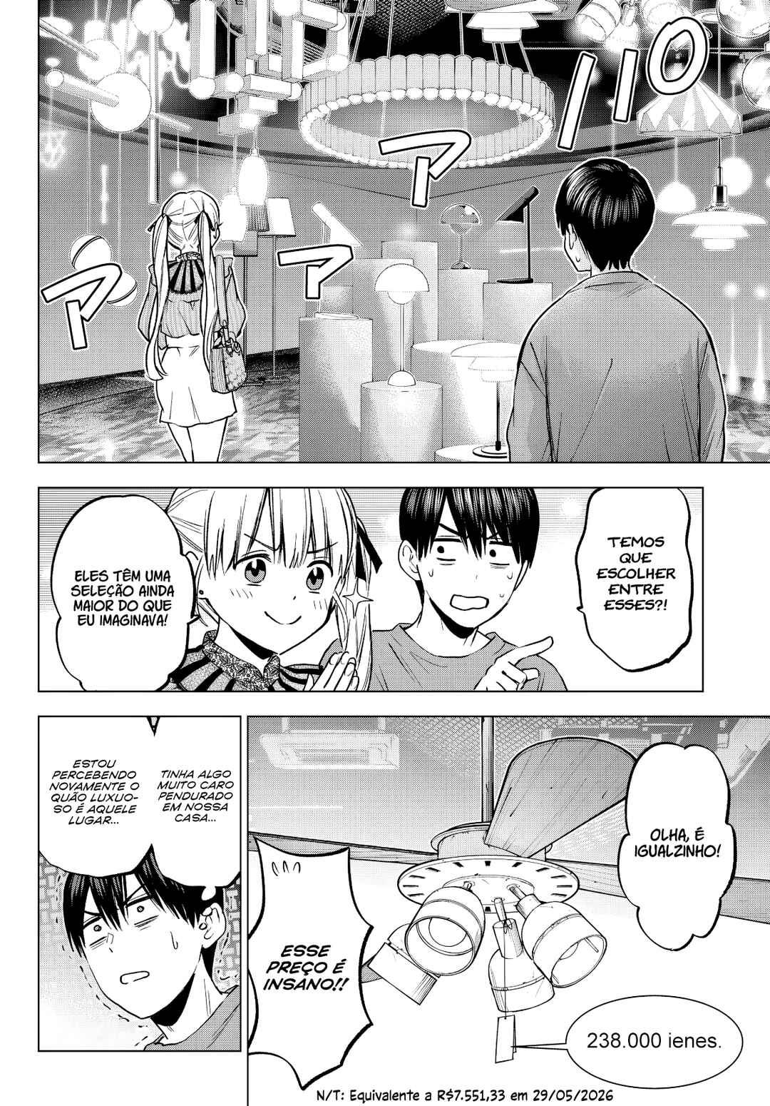 Kakkou no Iinazuke capítulo 222 página 9