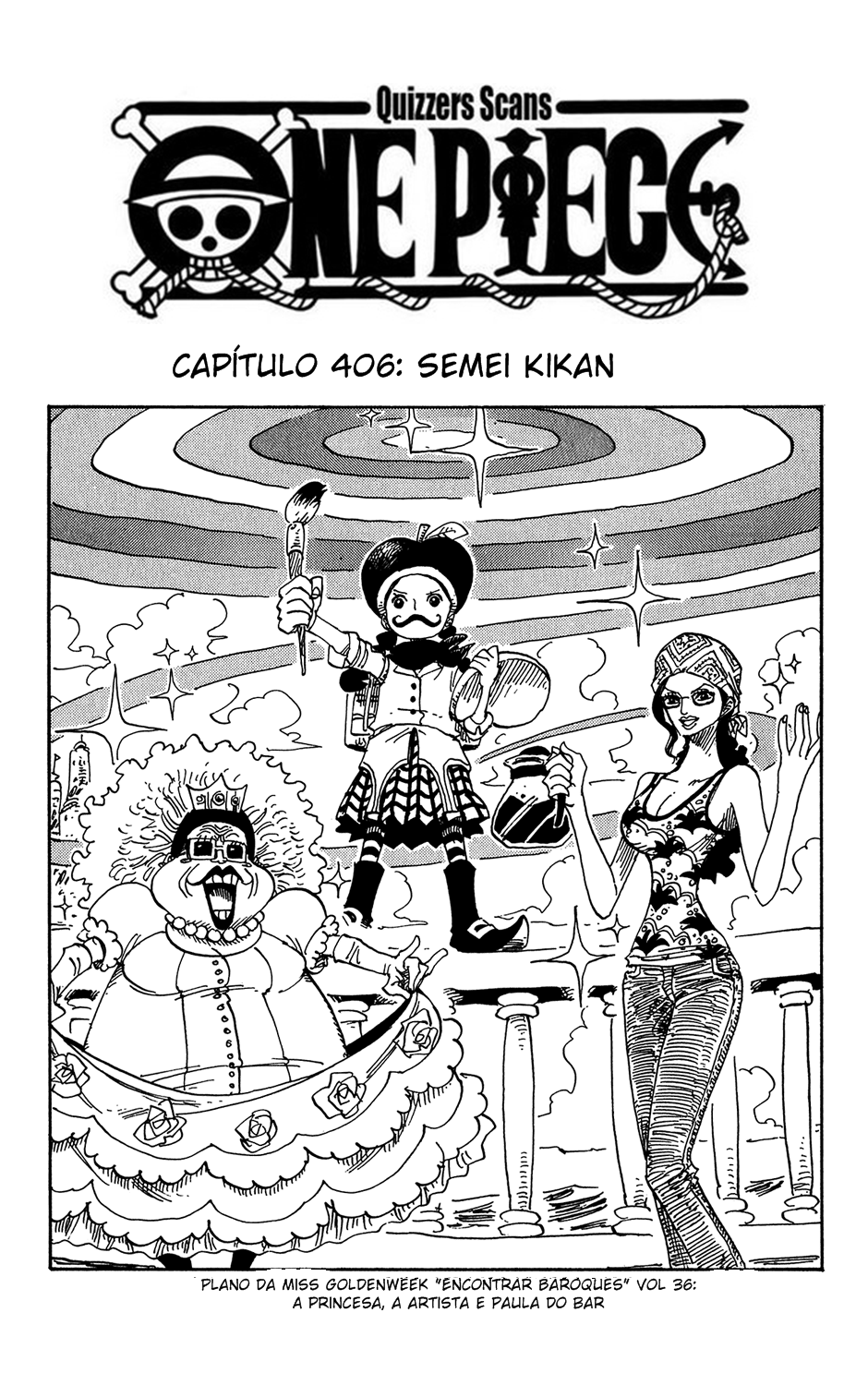 One Piece capítulo 406 página 1