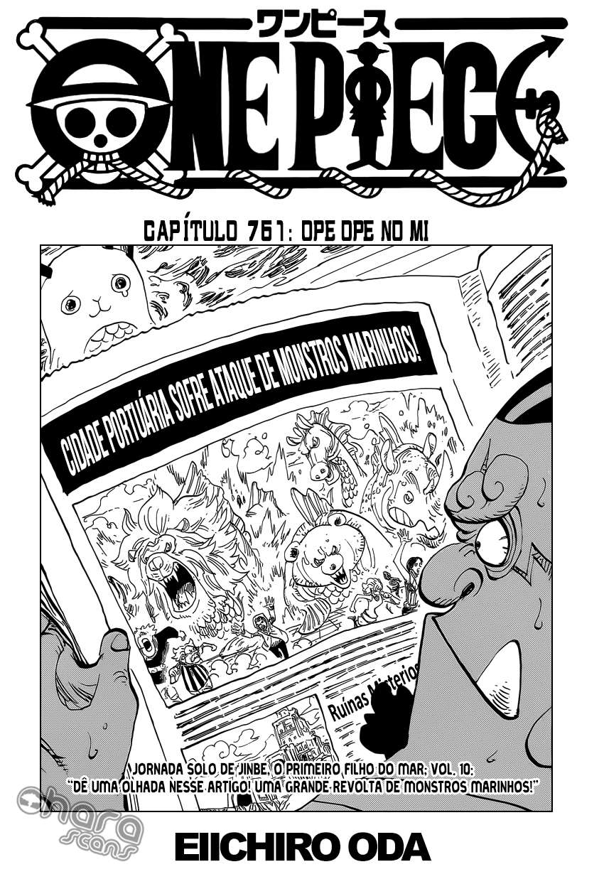 One Piece capítulo 761 página 2