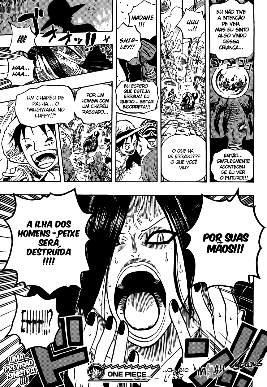 One Piece capítulo 610 página 16