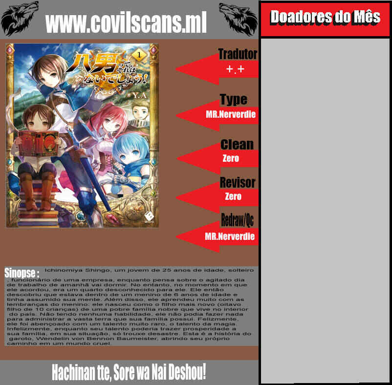Hachinan tte, Sore wa Nai deshou! capítulo 4 página 1