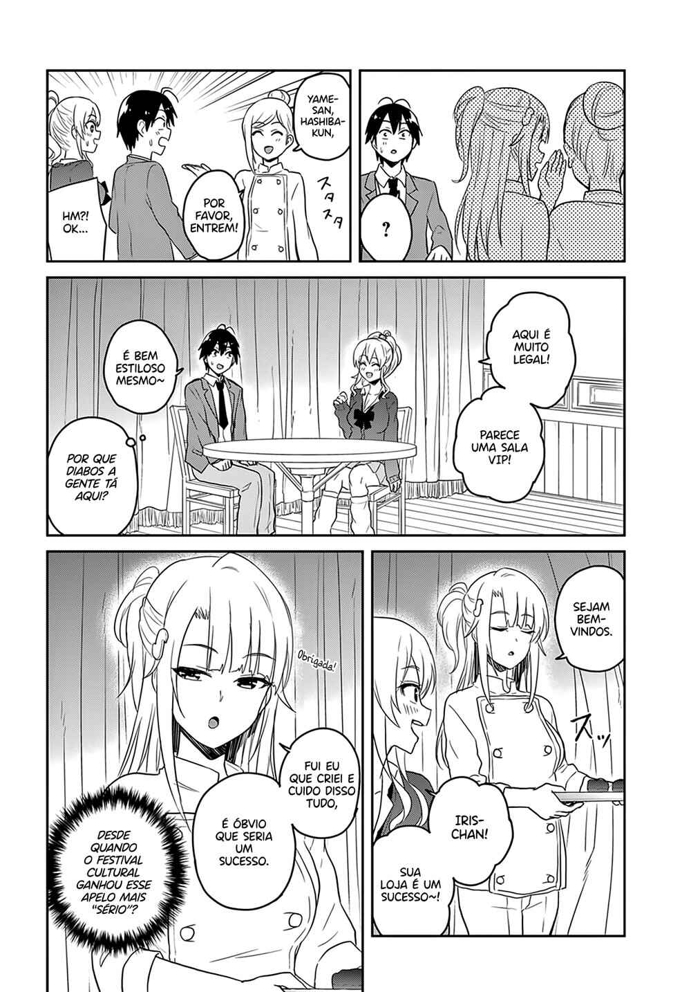 Hajimete no Gal capítulo 73 página 8
