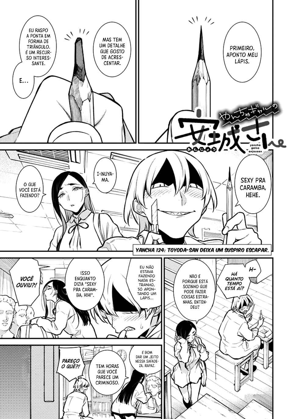 Yancha Gal no Anjou-san capítulo 127 página 2