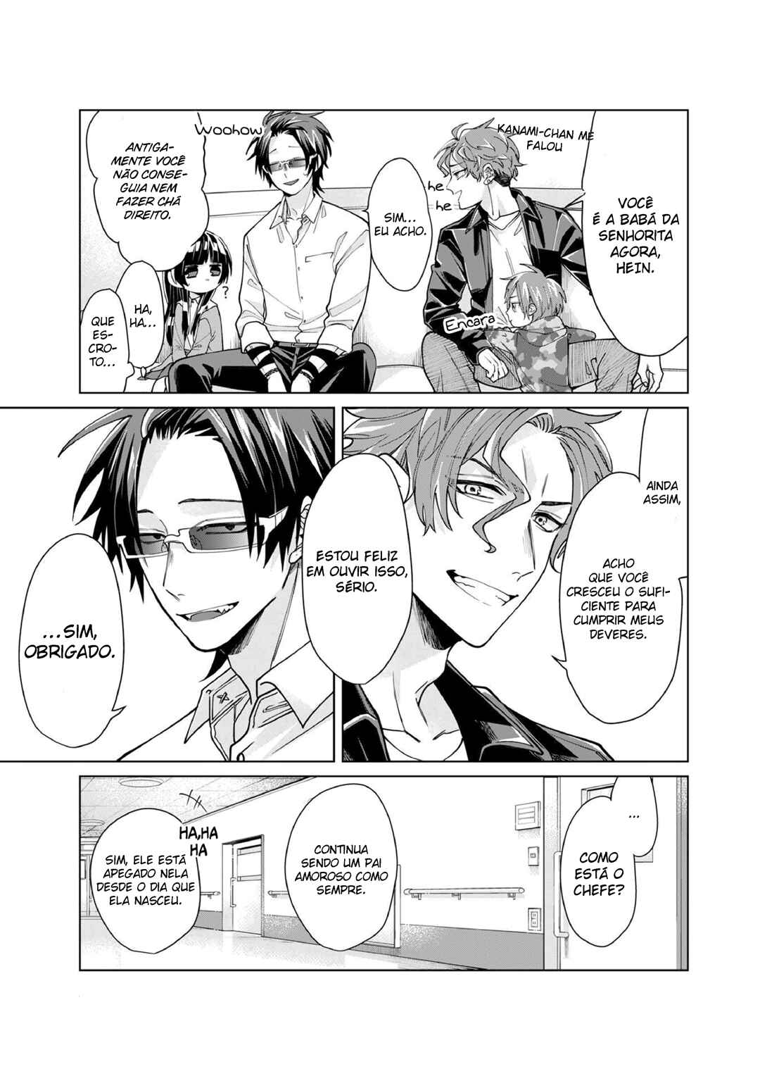 Kumichou Musume to Sewa-gakari capítulo 14 página 4
