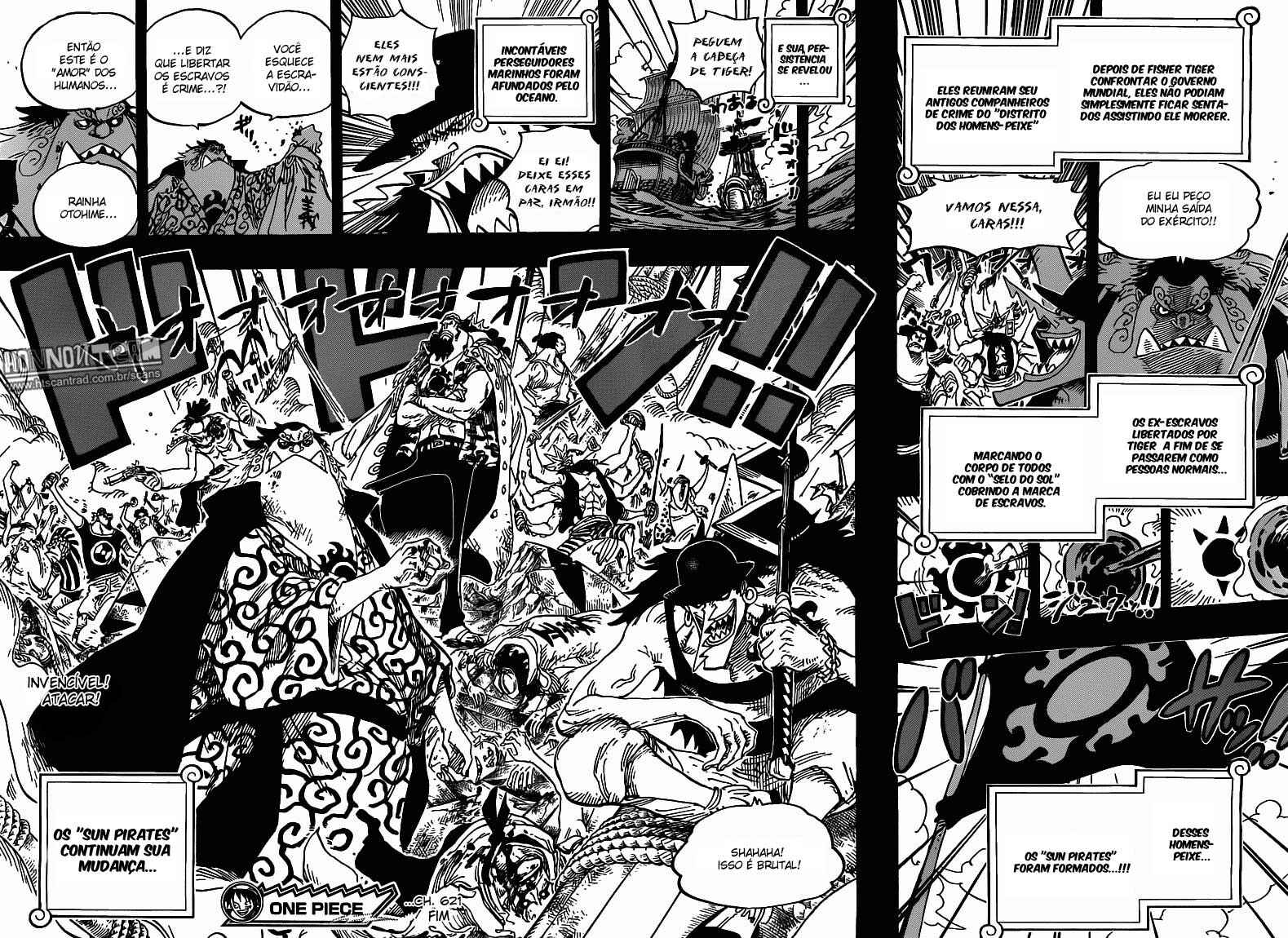 One Piece capítulo 621 página 17