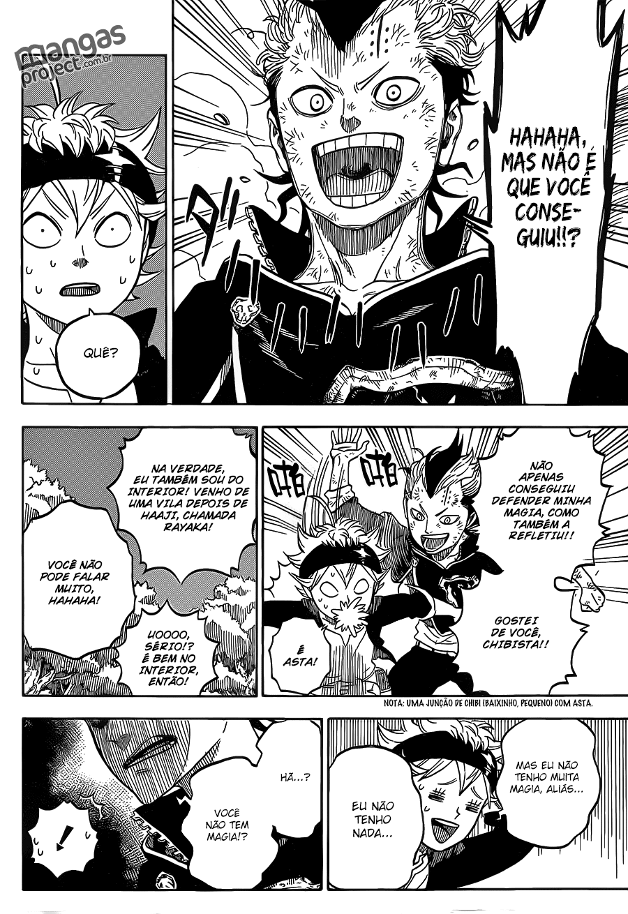 Black Clover capítulo 4 página 17