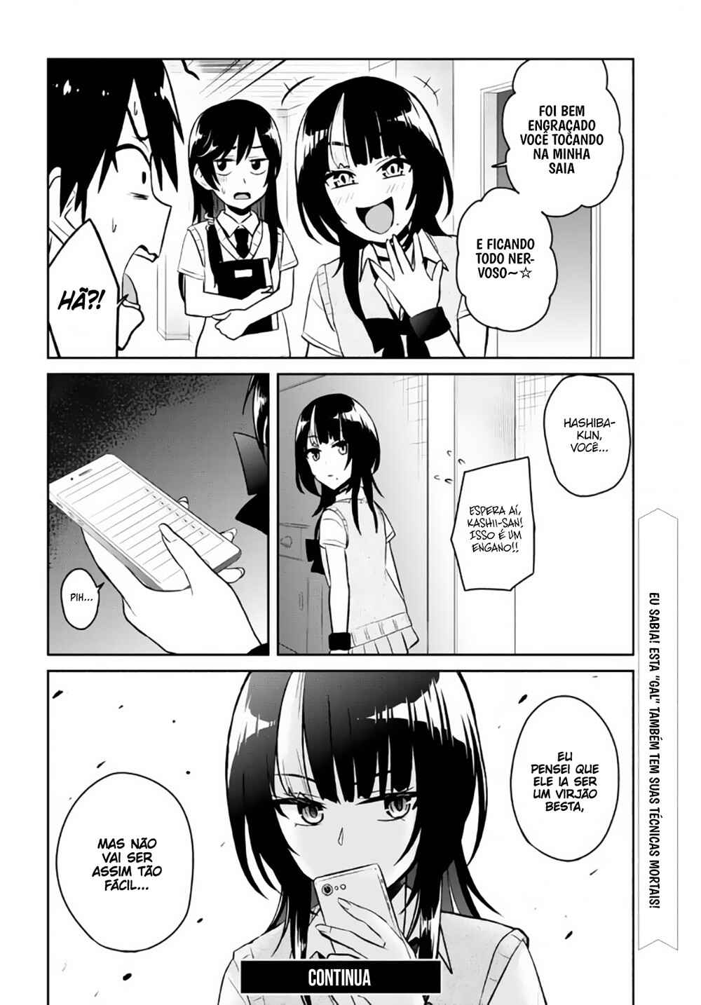 Hajimete no Gal capítulo 54 página 18