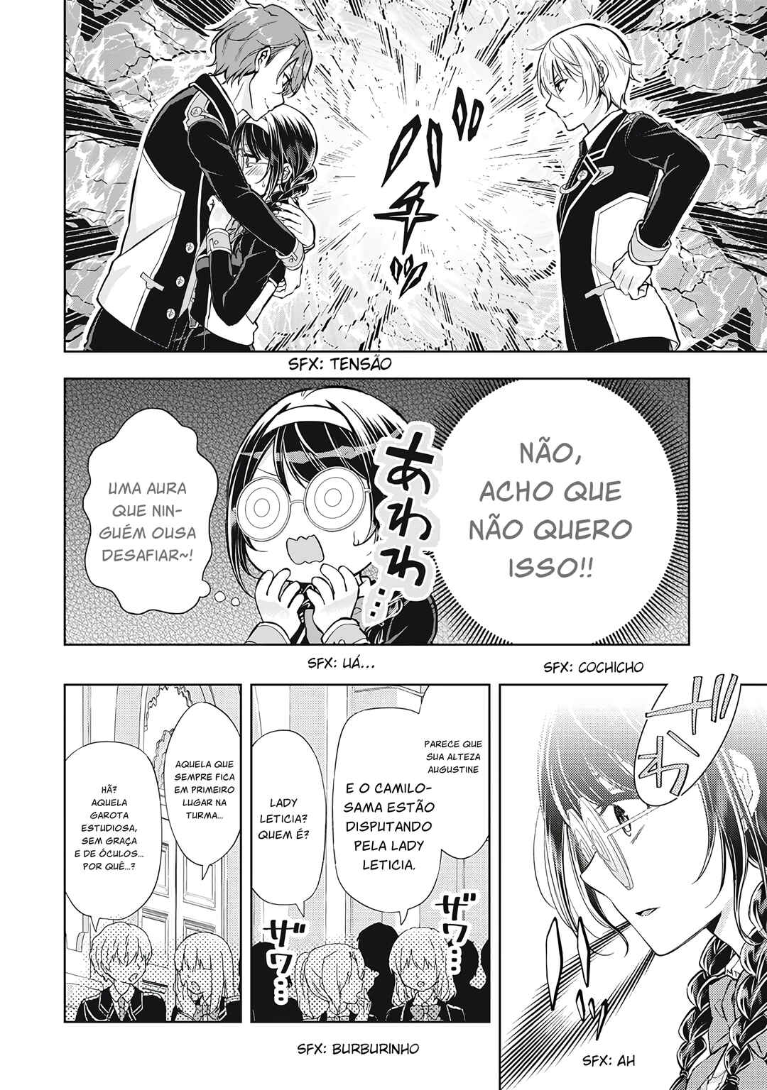 Dantoudai ni Kieta Densetsu no Akujo, Nidome no Jinsei de wa Gariben Jimi Megane ni Natte Heion wo Nozomu capítulo 1.5 página 13