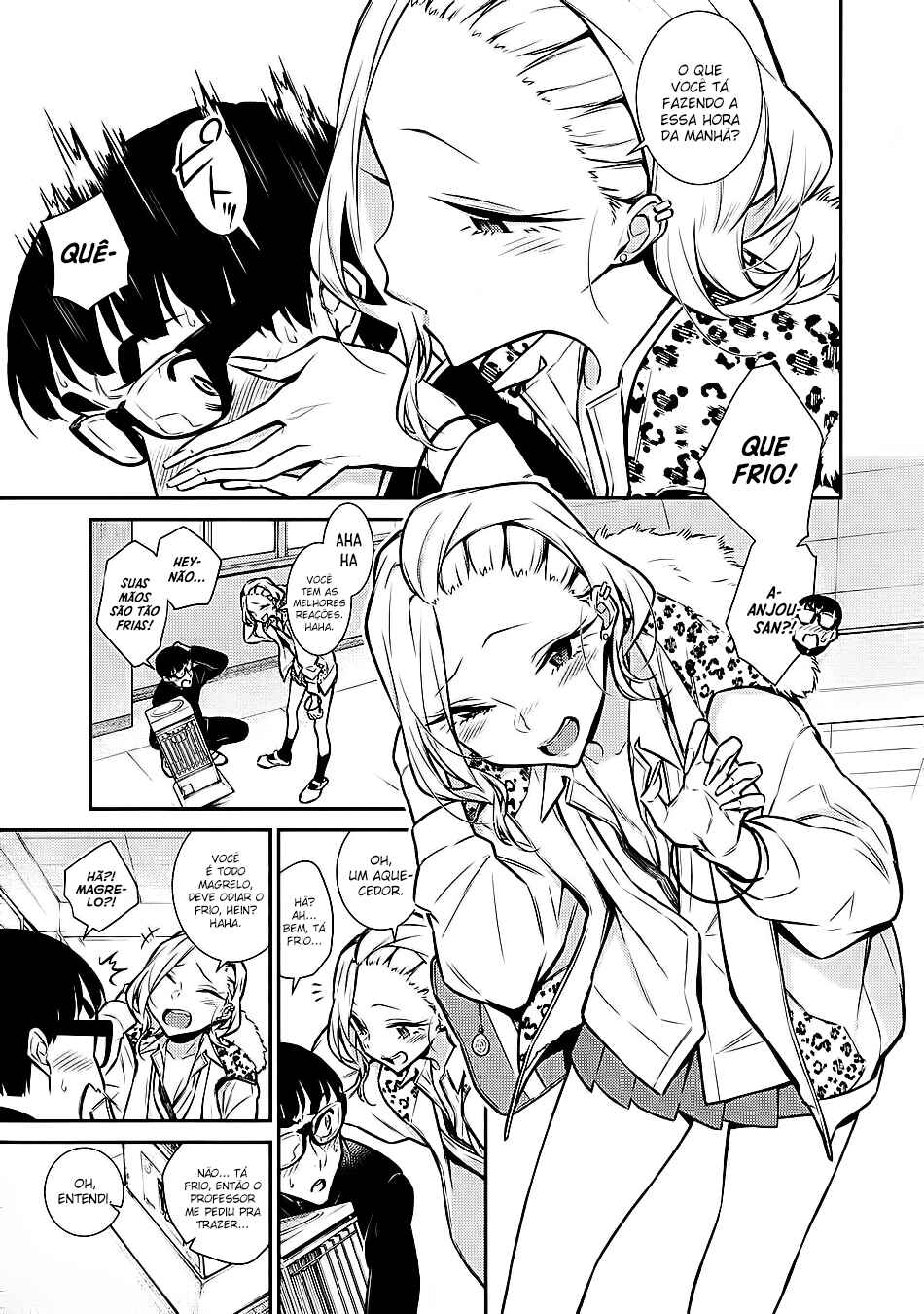 Yancha Gal no Anjou-san capítulo 55 página 8