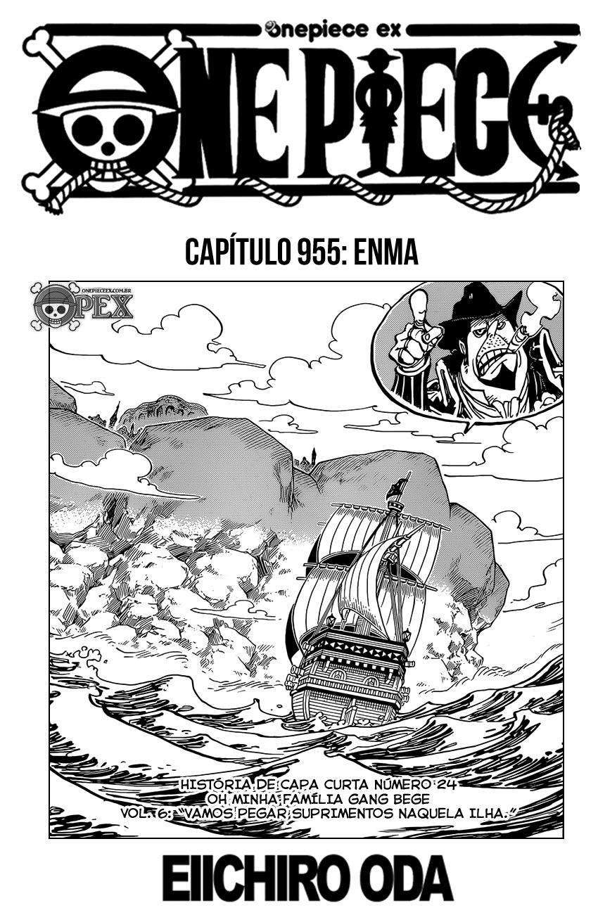One Piece capítulo 955 página 1