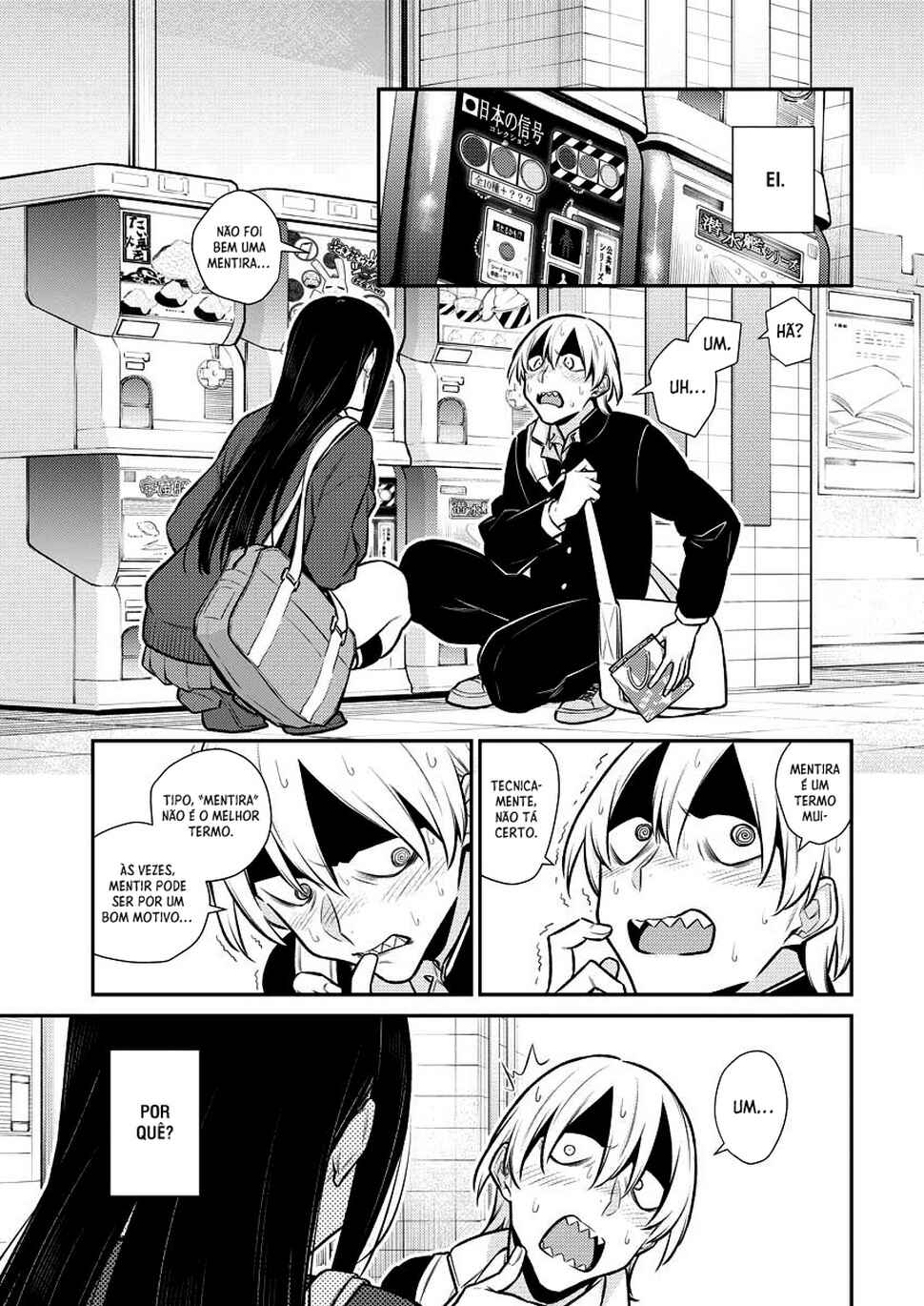 Yancha Gal no Anjou-san capítulo 112 página 8