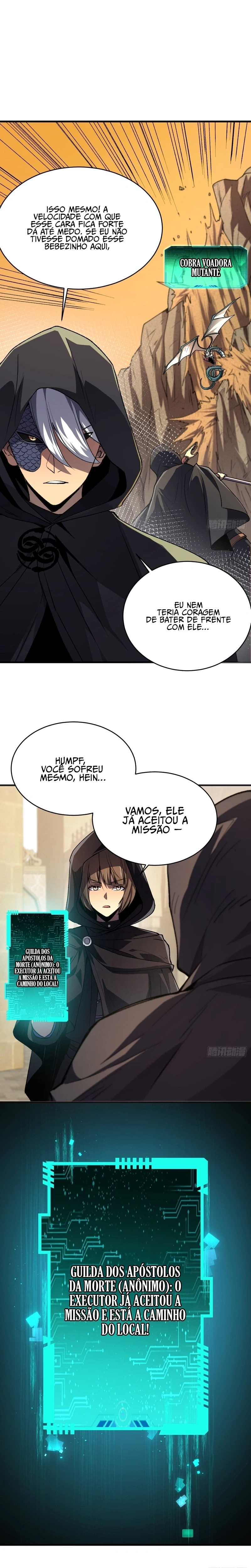 0 Deus da Invocação! Quando a Mutação Descende Sobre o Mundo Mortal capítulo 91 página 9
