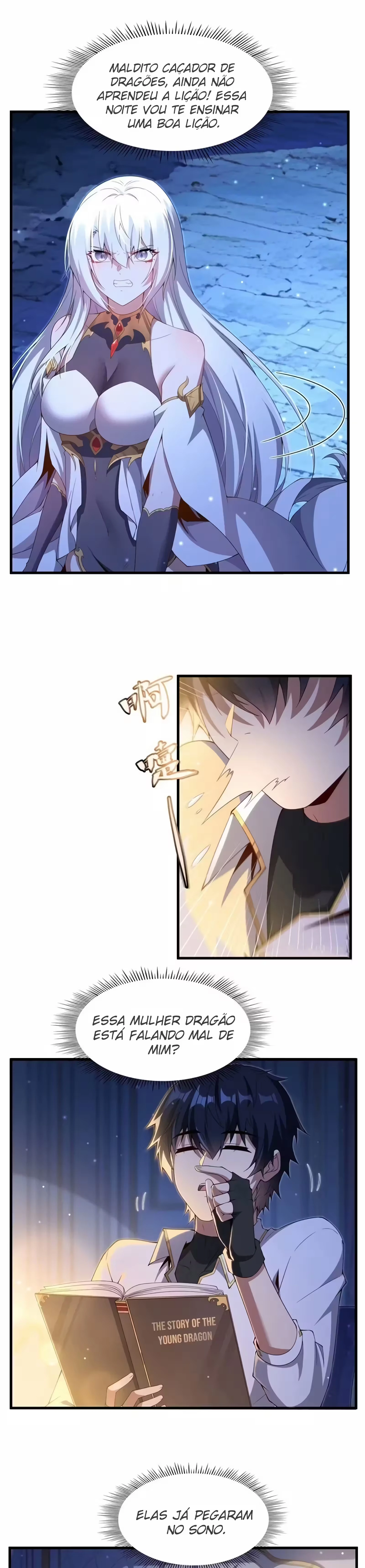 Shut Up, Evil Dragon! I don’t want to raise a child with you anymore capítulo 10 página 3