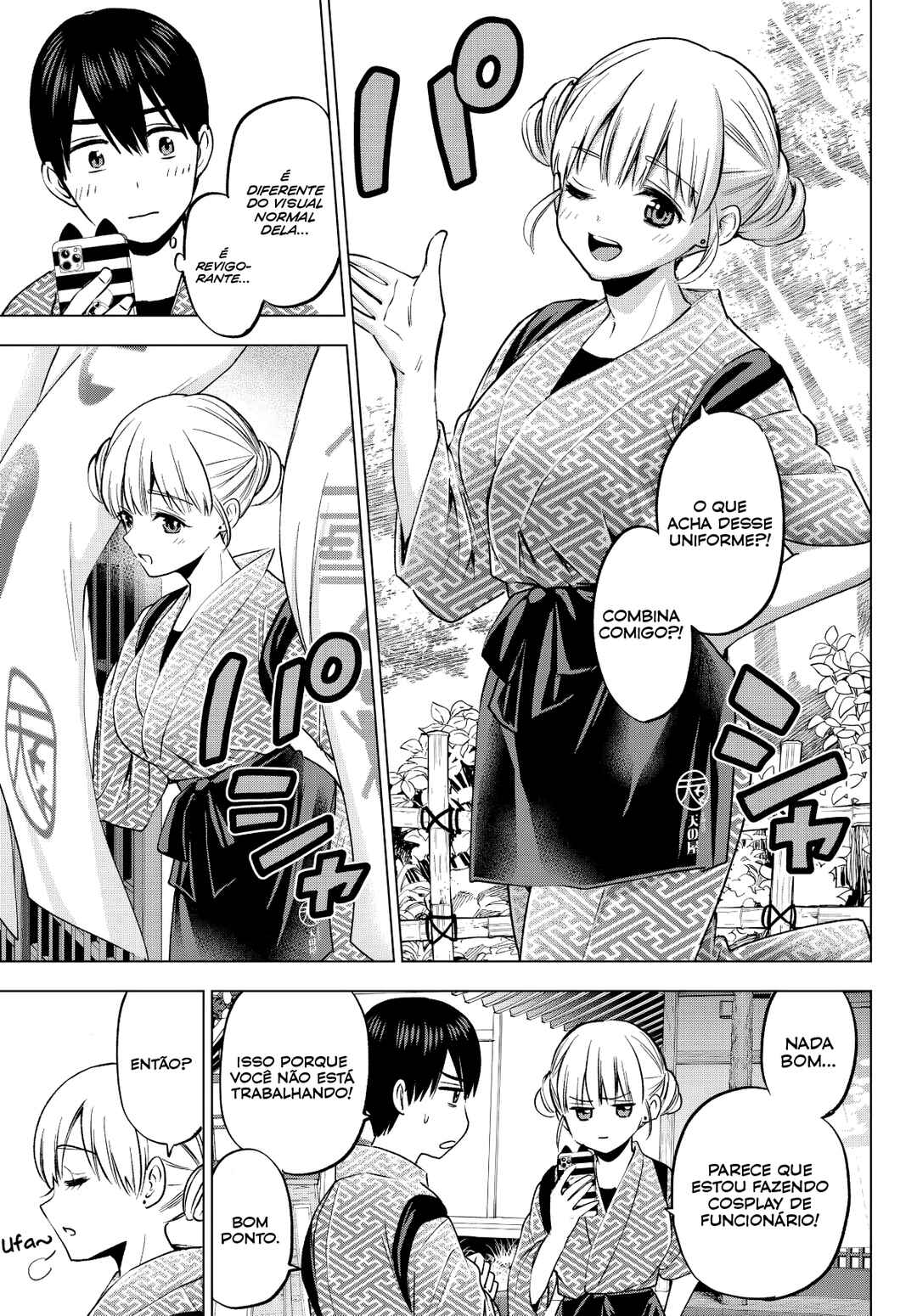 Kakkou no Iinazuke capítulo 187 página 8