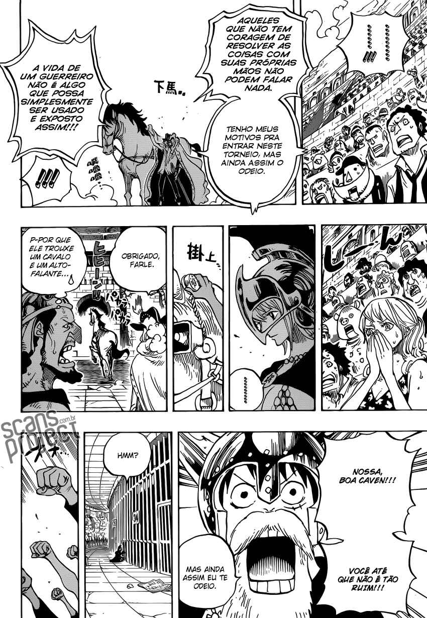 One Piece capítulo 722 página 7