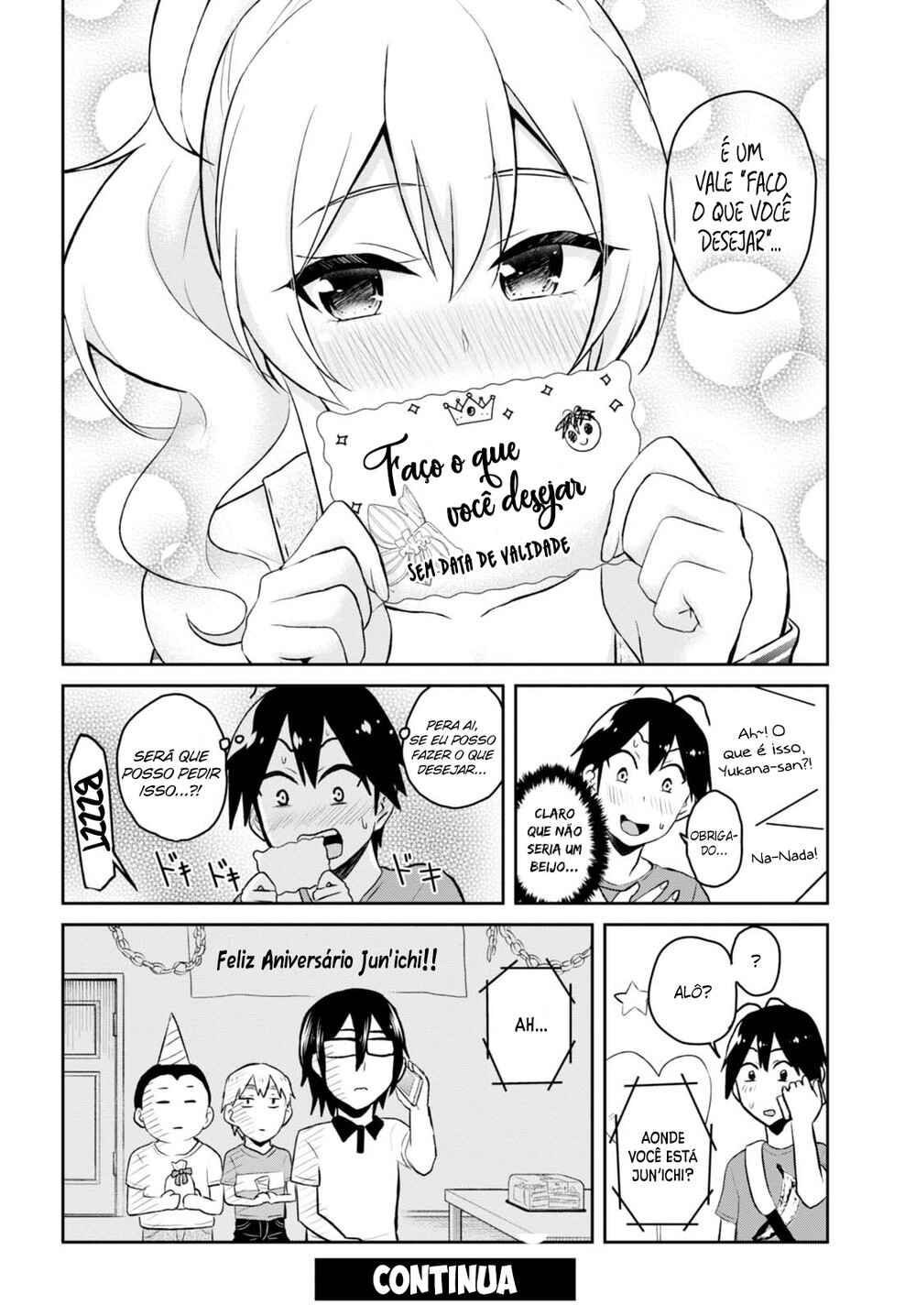 Hajimete no Gal capítulo 52 página 19
