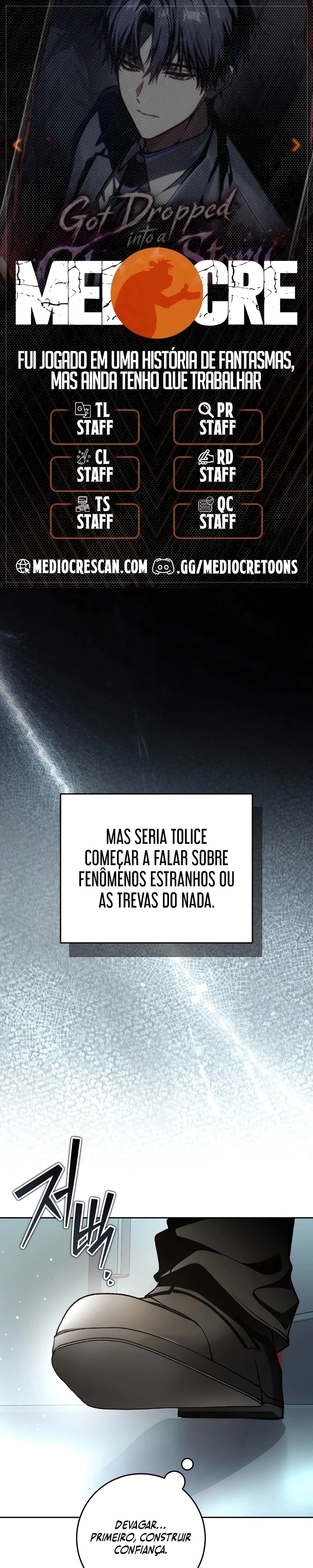 Fui Jogado em Uma História de Fantasmas, Mas Ainda Tenho que Trabalhar capítulo 4 página 1