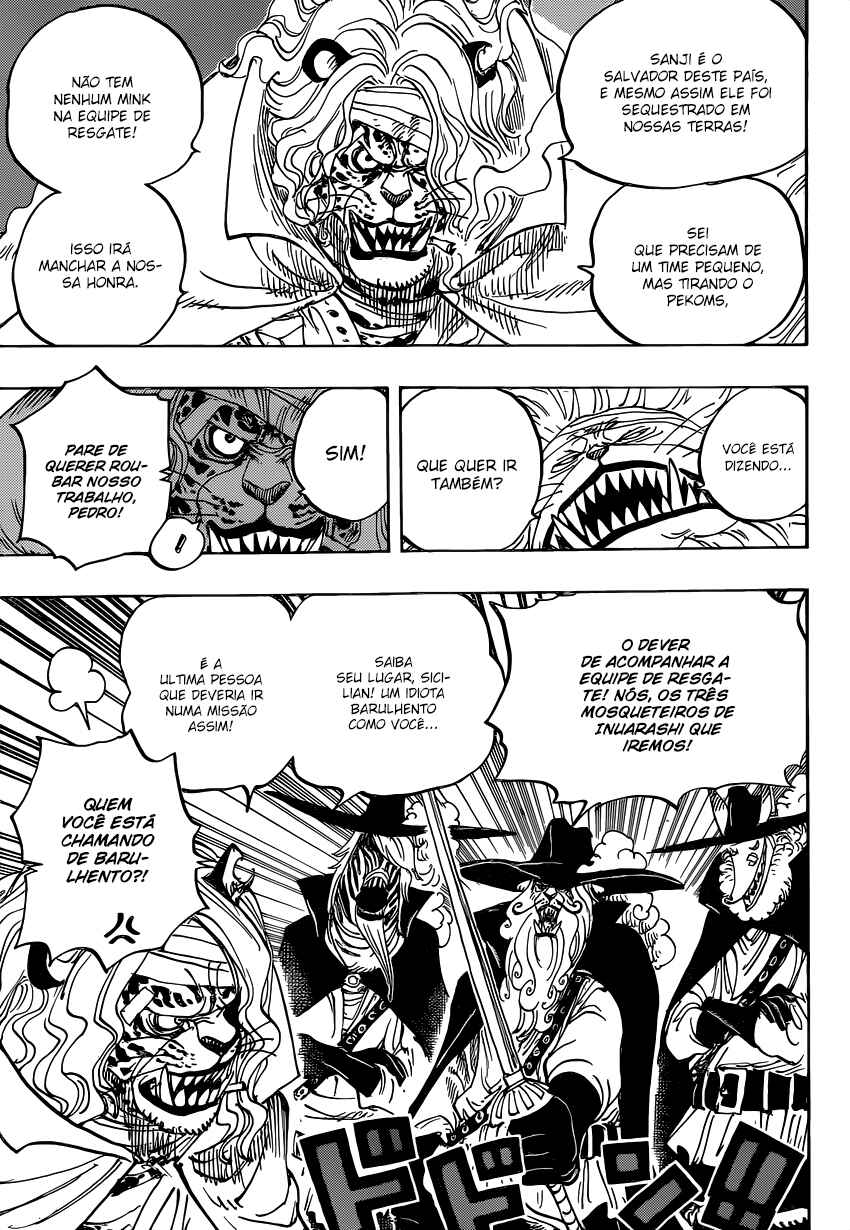 One Piece capítulo 822 página 11