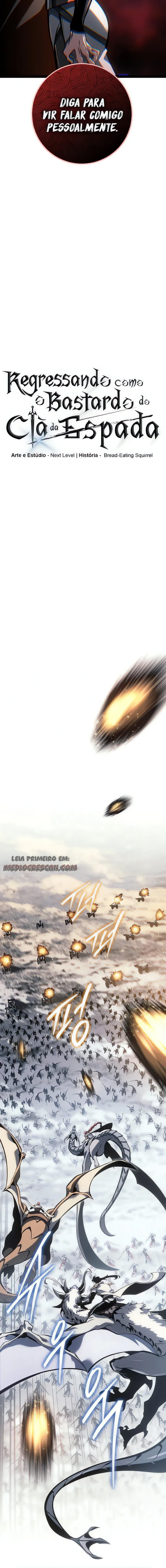 Regressando como o Bastardo do Clã da Espada capítulo 77 página 10