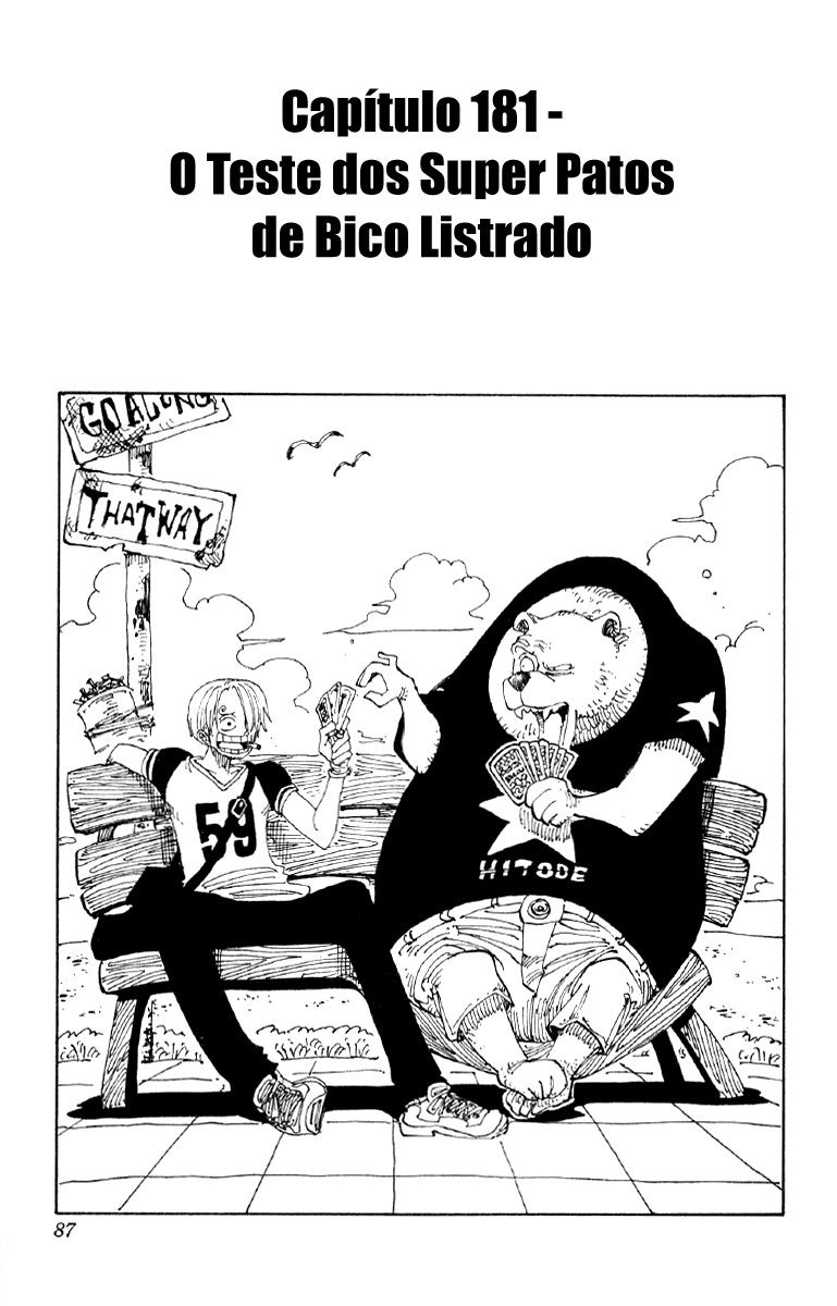 One Piece capítulo 181 página 1
