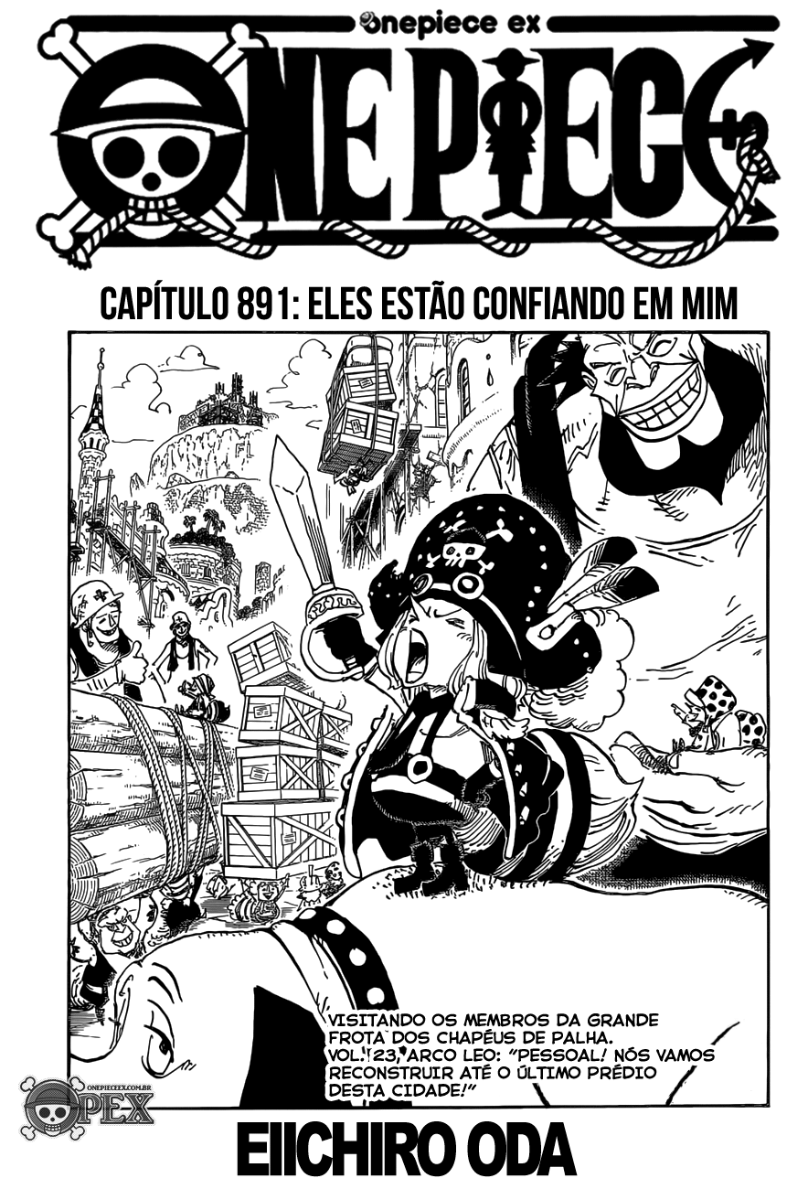 One Piece capítulo 891 página 1