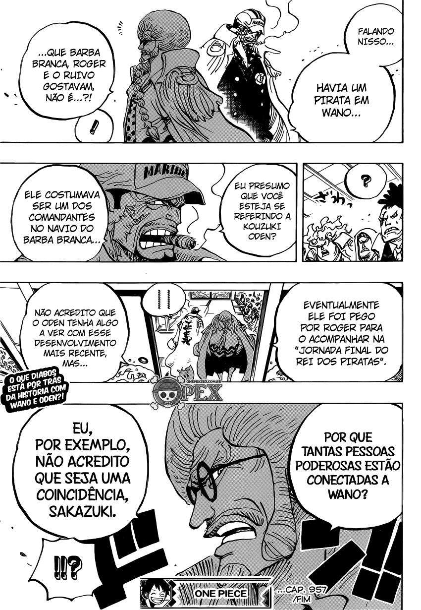 One Piece capítulo 957 página 19