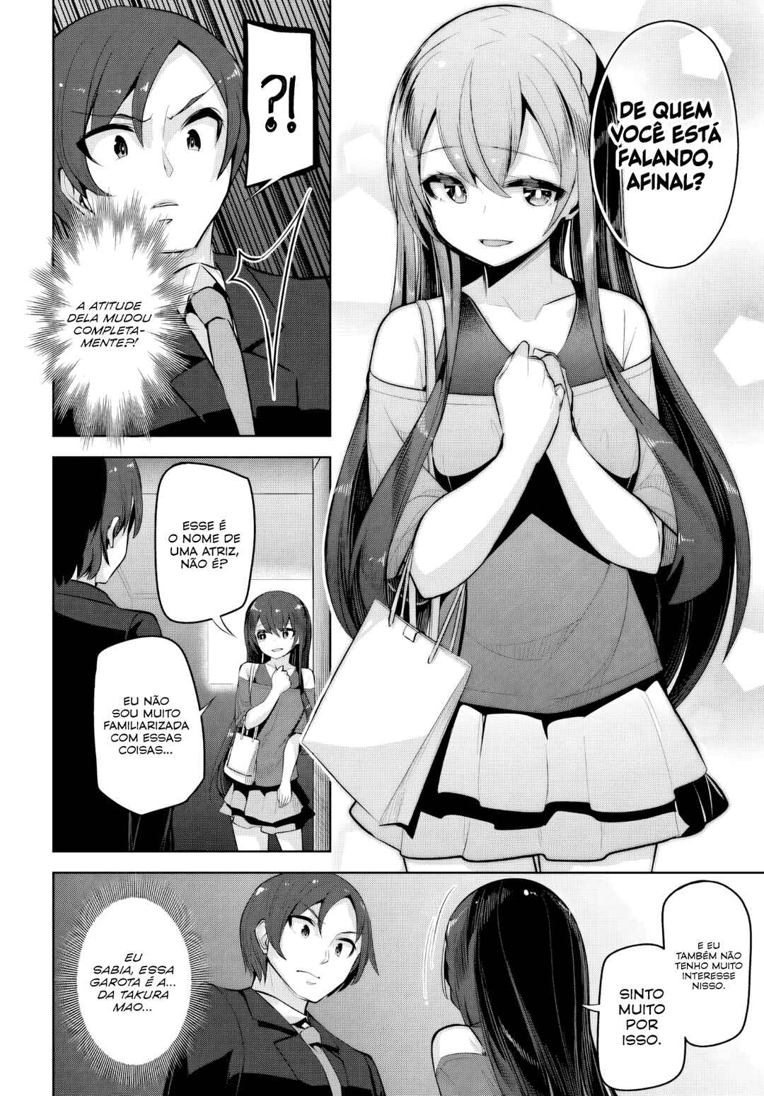 Tenkousaki no Seiso Karen na Bishoujo ga, Mukashi Danshi to Omotte Issho ni Asonda Osananajimi datta Ken capítulo 28 página 9