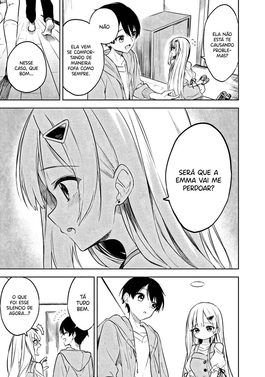 Maigo ni Natteita Youjo wo Tasuketara, Otonari ni Sumu Bishoujo Ryuugakusei ga Ie ni Asobi ni Kuru you ni Natta Ken ni Tsuite capítulo 14 página 4