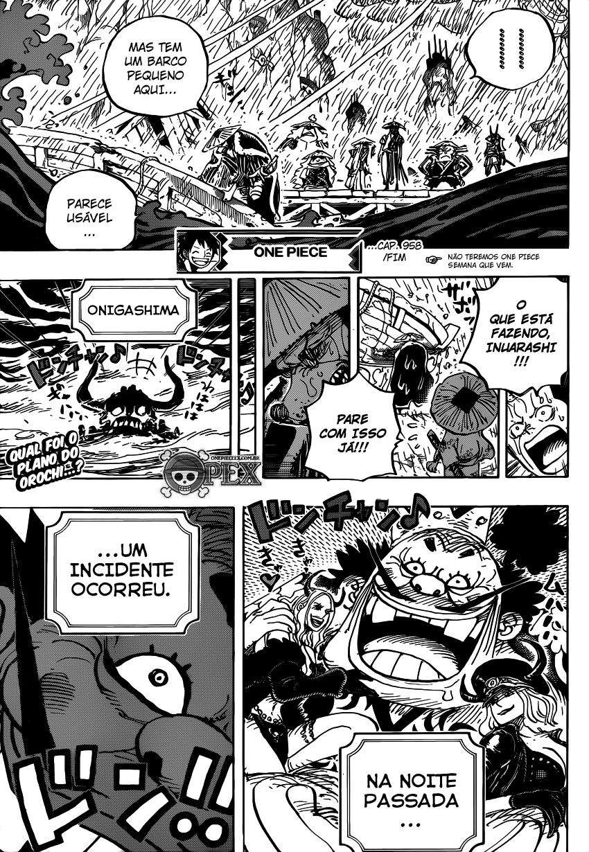 One Piece capítulo 958 página 13