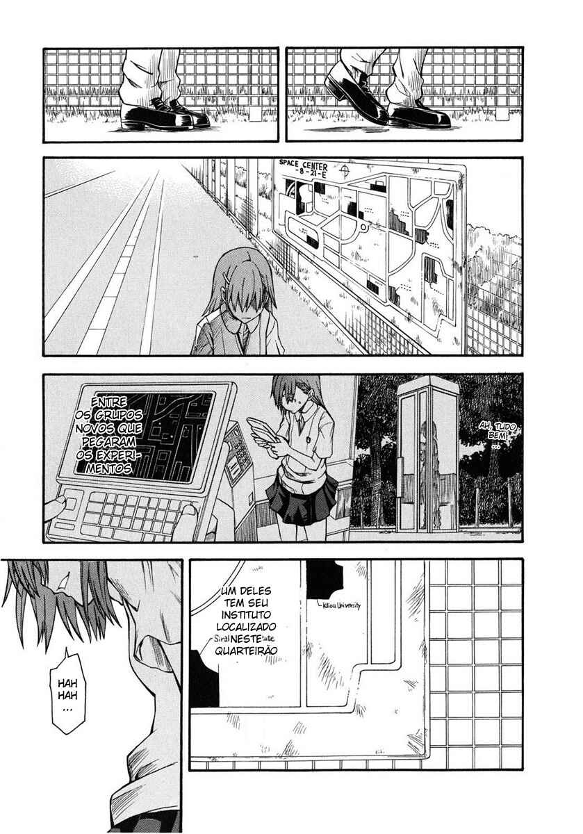 Toaru Majutsu no Index Gaiden: Toaru Kagaku no Railgun capítulo 34 página 7