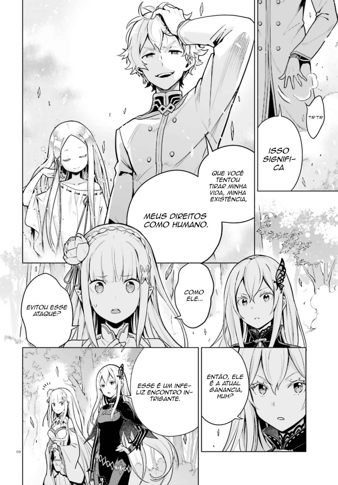 Re:Zero kara Hajimeru Isekai Seikatsu: Dai 4-shou—Seiiki to Gouyoku no Majo capítulo 58 página 8