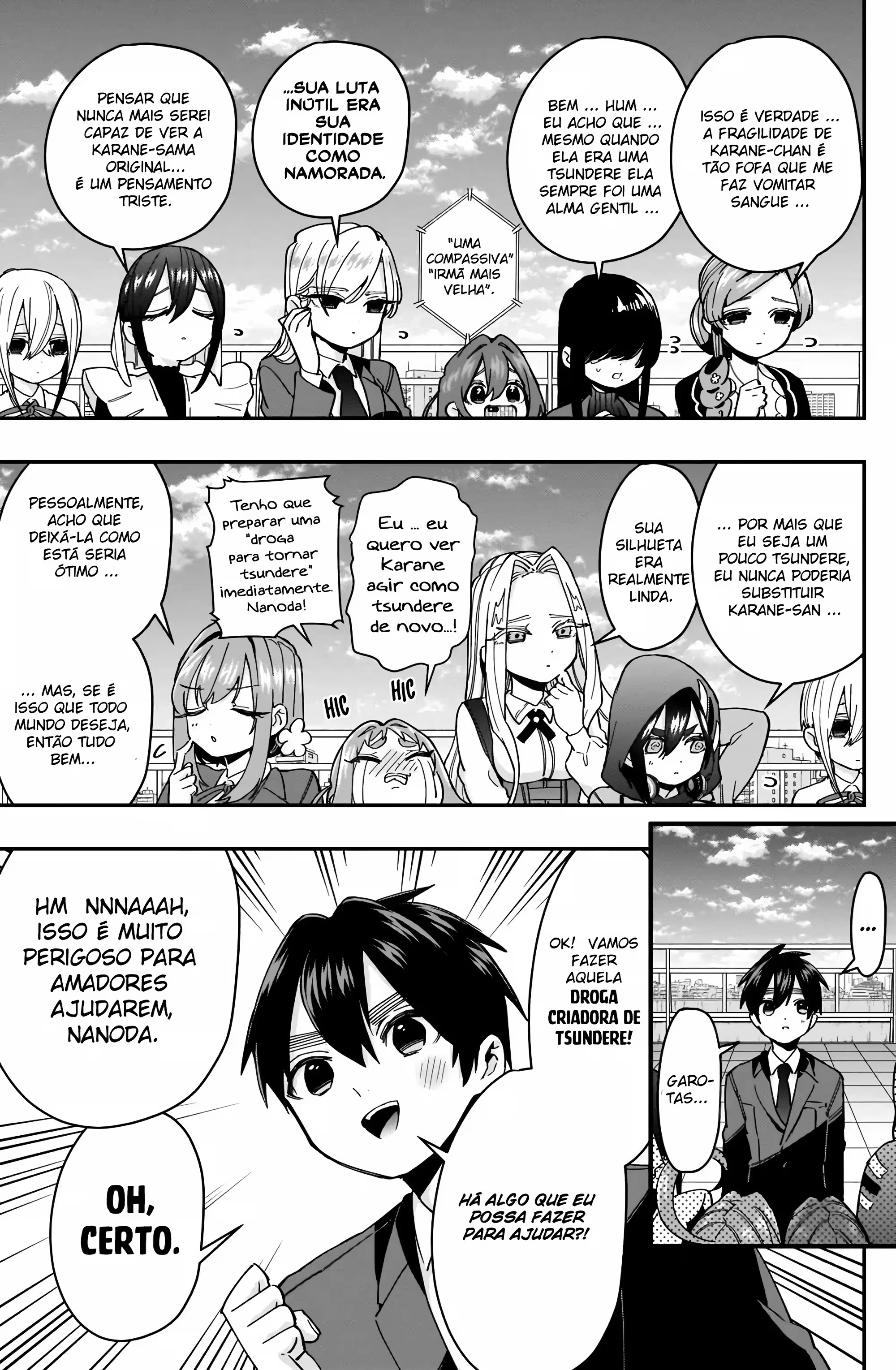 Kimi no Koto ga dai dai dai dai dai suki na 100-nin no Kanojo capítulo 48 página 16