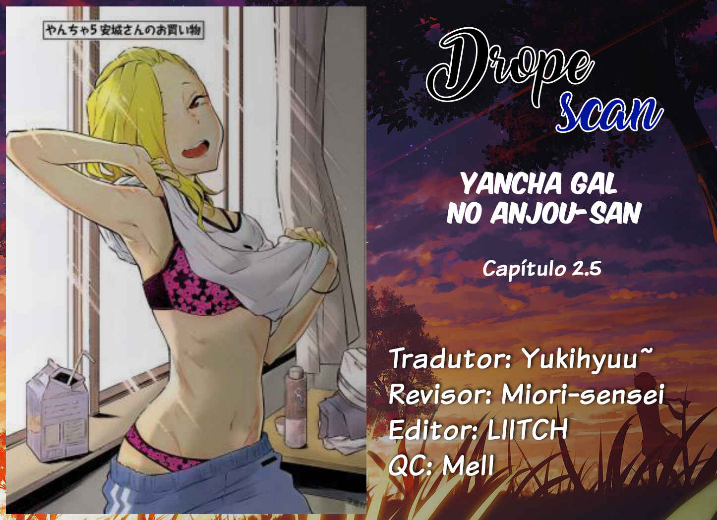 Yancha Gal no Anjou-san capítulo 2.5 página 1